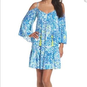 Lilly Pulitzer Cold Shoulder Dress
